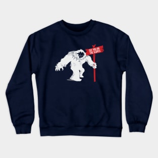 Funny Ski Shirt Abominable Snowman Yeti Crewneck Sweatshirt